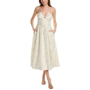 Monique Lhuillier | Dresses | Ml Monique Lhuillier Jacquard Midi Dress |  Poshmark